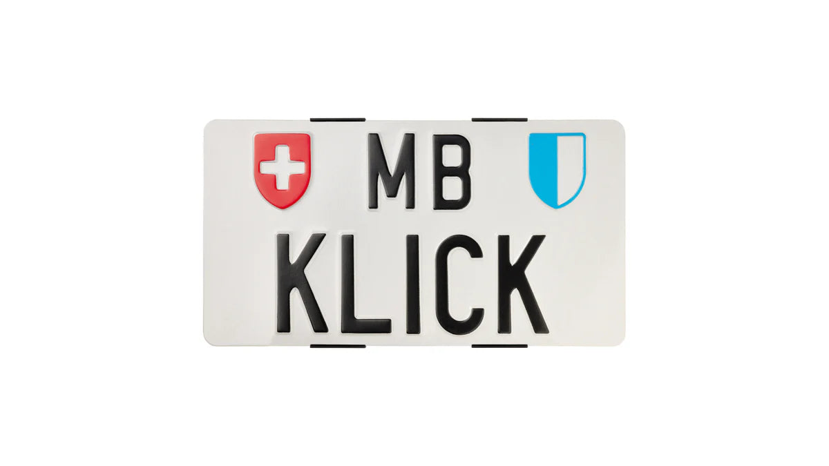 MB KLICK 2.0 Kennzeichenhalter, Hochformat