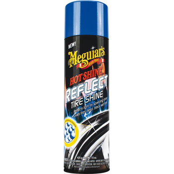 Meguiar's Hot Shine Reflect Tyre Shine, Reifenschwärzer, 425 g