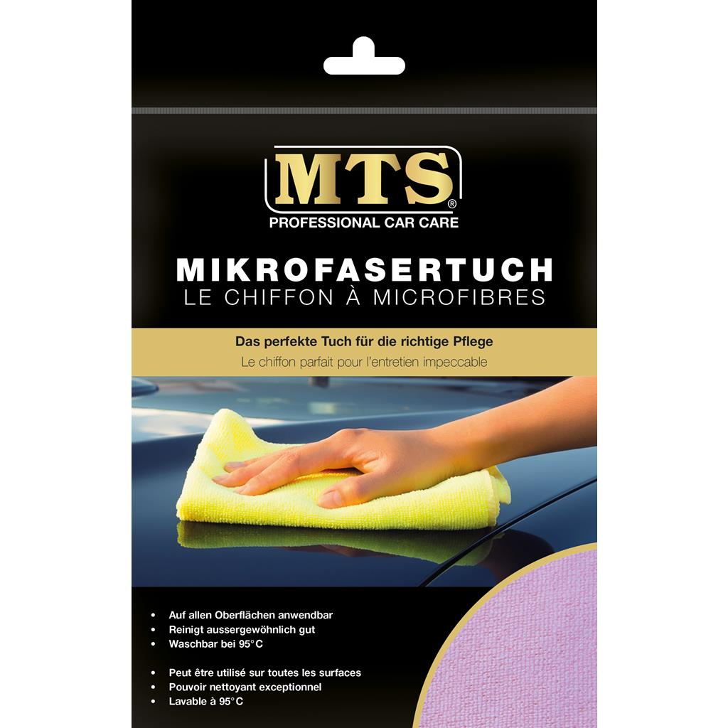 MTS Mikrofasertuch, Rosa, 40 x 40 cm (Artikel-Nr.: G 2000)