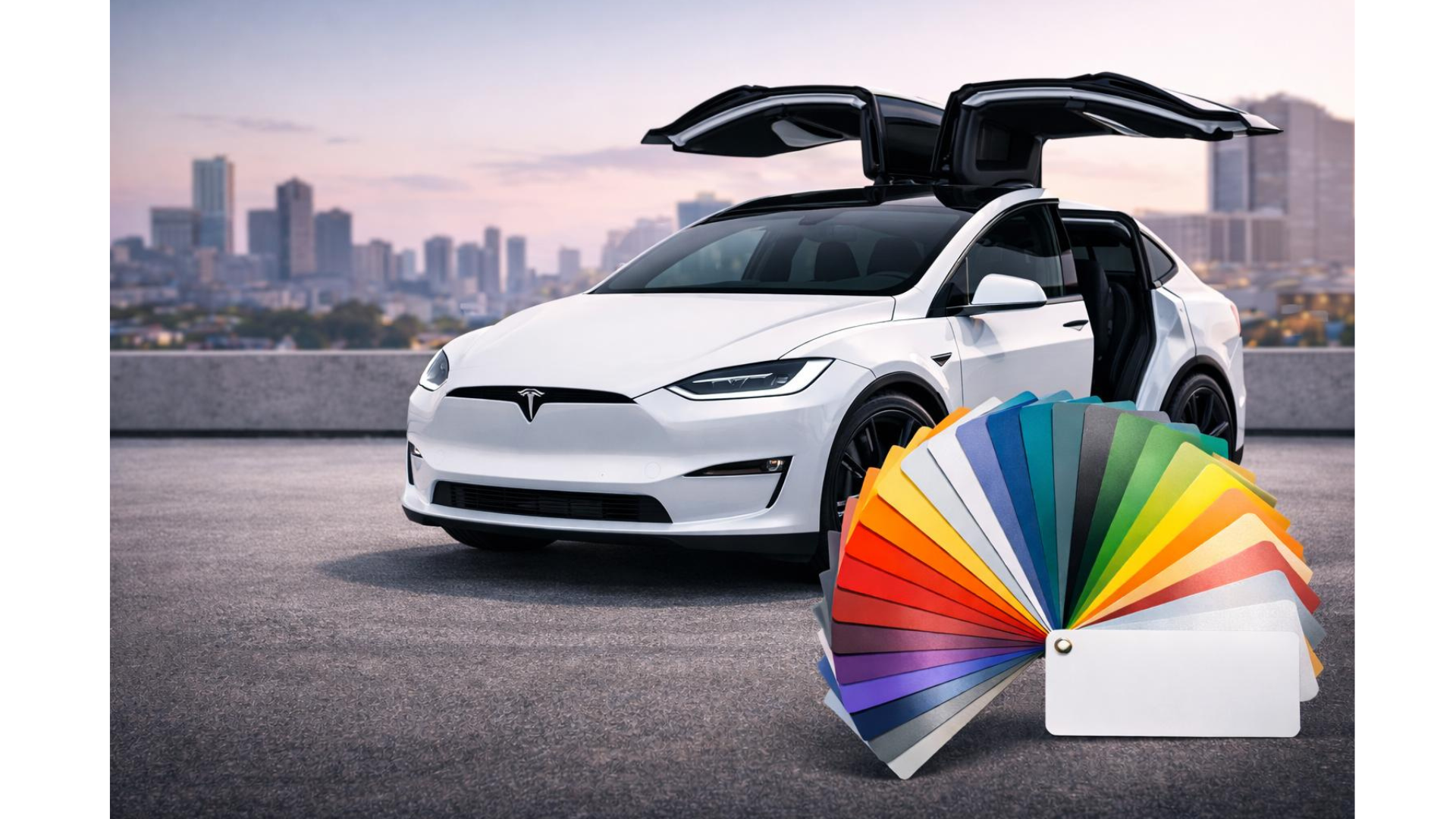 Tesla Folierungen