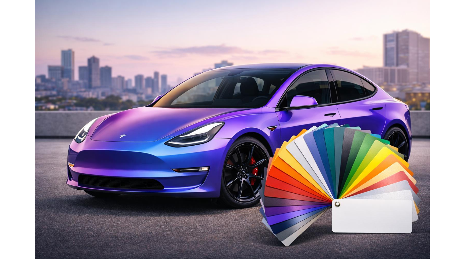 Tesla Folierungen
