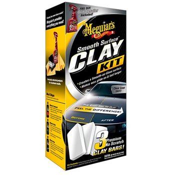 Meguiar's Smooth Surface Clay Kit, 3x60 g