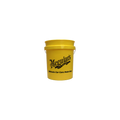 Seau Meguiar's 19 litres, jaune, compatible avec grille Grit Guard