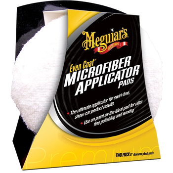 Meguiar's Even Coat Microfiber Applicator - Enthält 2 Stk. (Artikel-Nr.: X-3080)