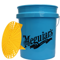 Seau de lavage Meguiar's bleu & Grit Guard Volume 18,9 litres