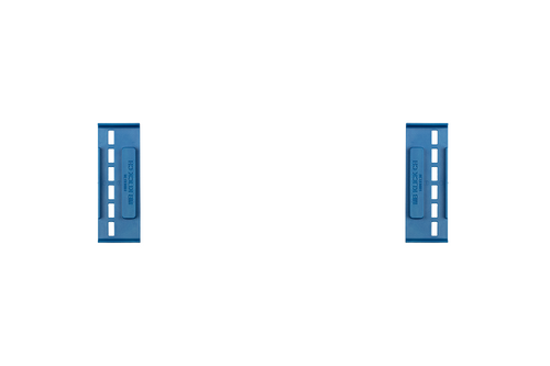 Porte-plaque d'immatriculation MB KLICK 2.0, bleu