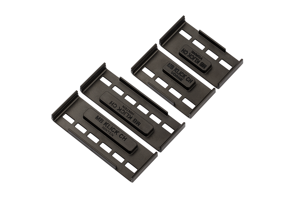 MB KLICK 2.0 Kennzeichenhalter, black