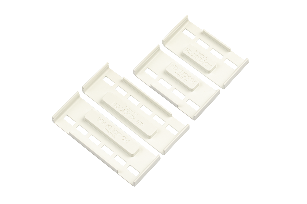 MB KLICK 2.0 Kennzeichenhalter, white