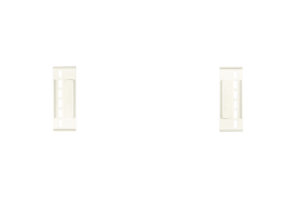 MB KLICK 2.0 Kennzeichenhalter, white