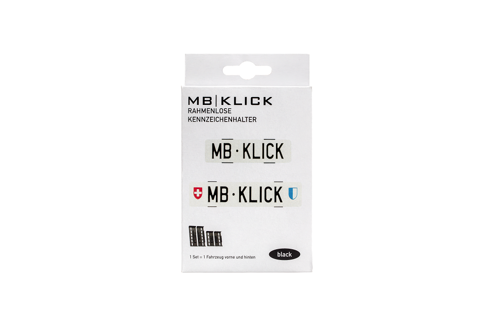 MB KLICK 2.0 Kennzeichenhalter, pink