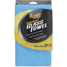 Lade das Bild in den Galerie-Viewer, Meguiar&#39;s Perfect Clarity Glass Towel, 40 x 40 cm (Artikel-Nr.: X-210300)
