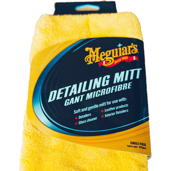 Meguiar's Mikrofaser Detailing Handschuh, Gelb, 25 x 15 cm (Artikel-Nr.: X1804EU)